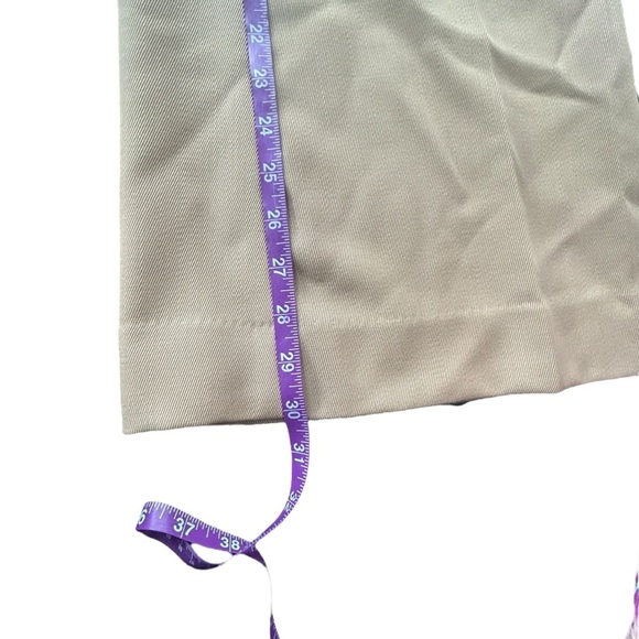 COS High Waisted Wide Leg Wool Trousers in Camel Sz 2 - Picture 5 of 11